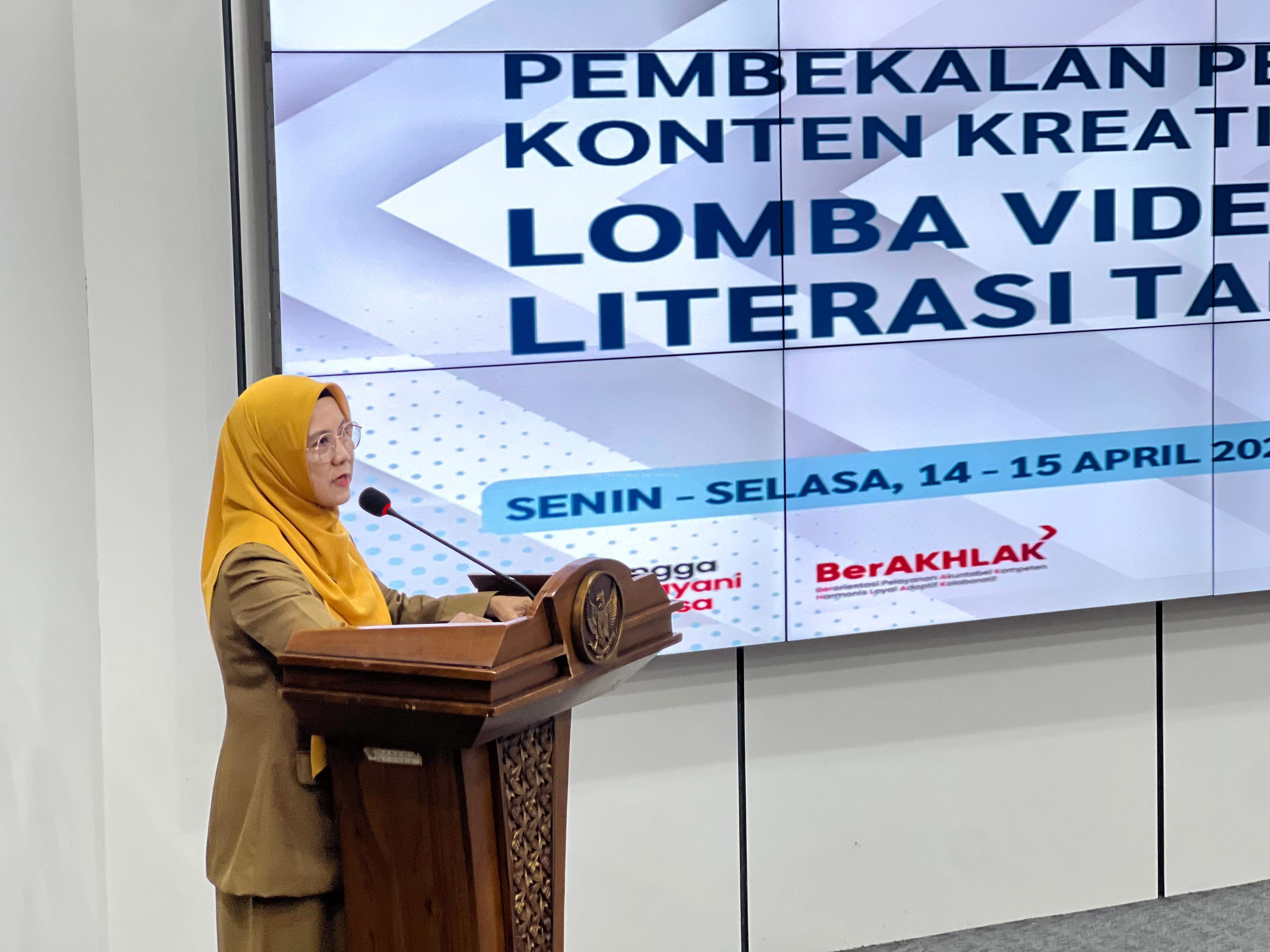 Gen-Z Mempawah Unjuk Kreativitas! Dispussip Gelar Pembekalan Lomba Video Literasi 2025