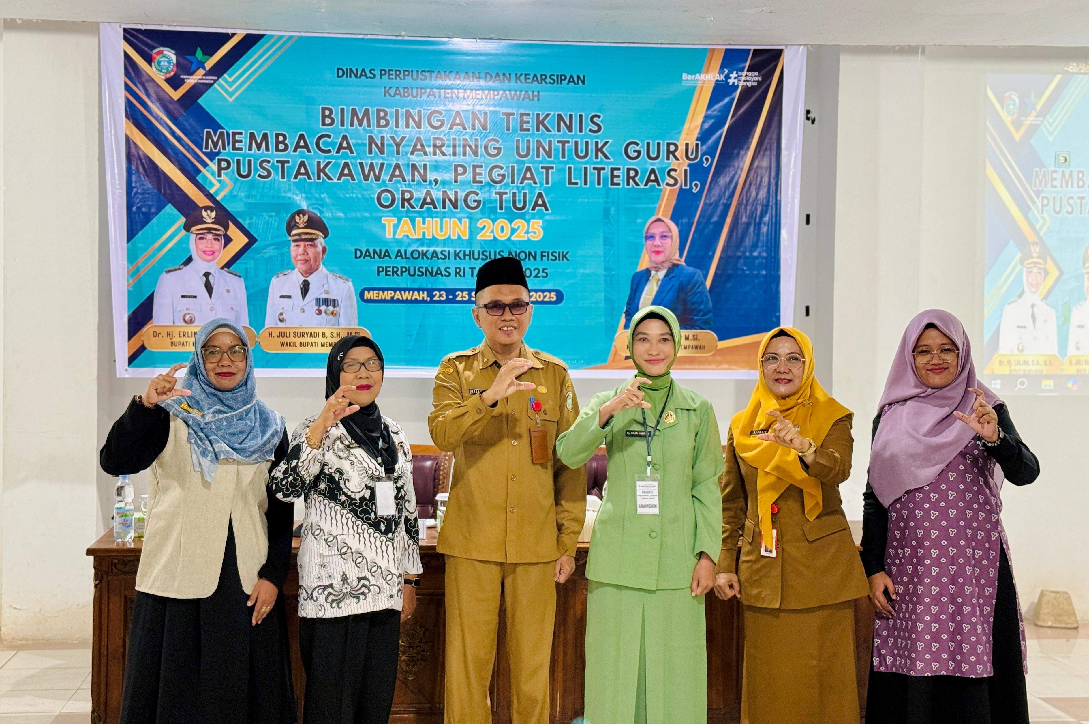 Bimtek Membaca Nyaring: Mempawah Siapkan Generasi Emas dengan Literasi Sejak Dini
